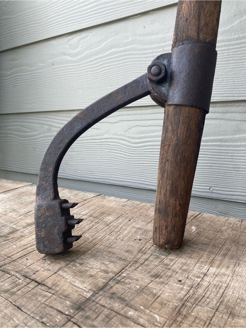 Vintage Cant Hook Log Roller Dog Logging Puller Tool Rustic Cabin Decor - Picture 7 of 16